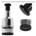 thumbnail image 4 of Manual Food Chopper Stainless Steel Vegetable Chopper for Onion Garlic Slicing（Black）, 4 of 4