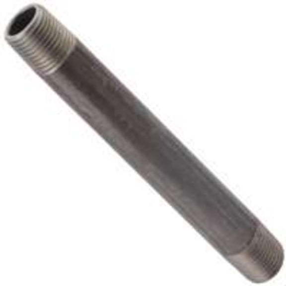 2X10 Black Pipe Nipple Worldwide Sourcing Black Standard Pipe Nipple 2X10