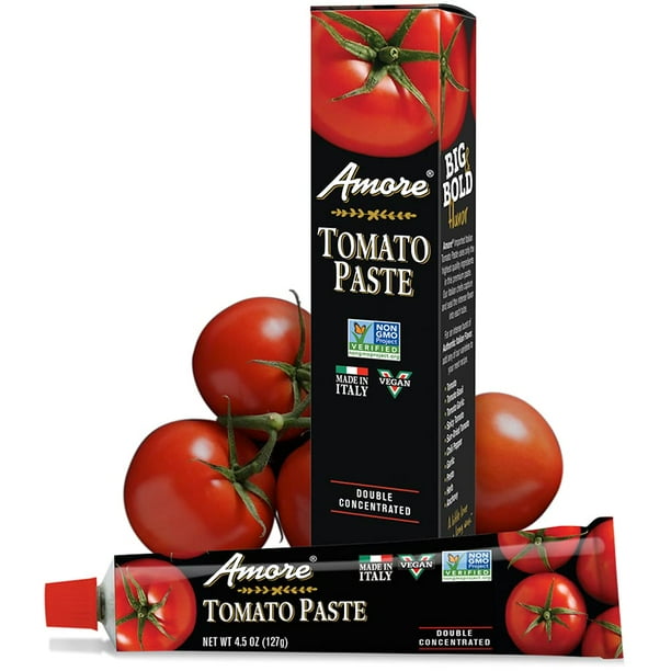 Amore Tomato Paste, 4.5 oz, cooking sauces