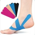 thumbnail image 5 of Kinesiology Tape,10 PCS Waterproof Breathable Foot Plantar Fasciitis Pain Relief Athletic Tapes,Hypoallergenic Cotton Elastic Sports Joints Muscle Tape for Feet Arch Heel Ankle Carpal Tunnel, 5 of 9