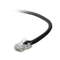 Belkin A3L791-01-BLK 1 ft. Cat 5E Black Patch Cable CAT5e RJ-45M / RJ-45M