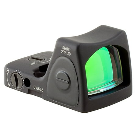 Trijicon RM06-C-700672 RMR Type 2 Adjustable LED Sight, 3.25 MOA Red Dot Reticle,