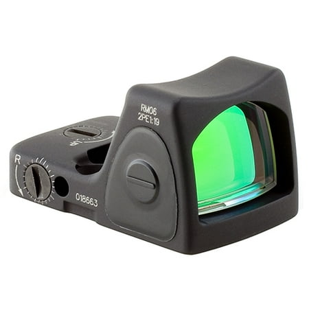 - Trijicon RM06-C-700672 RMR Type 2 Adjustable LED Sight, 3.25 MOA Red Dot Reticle, Black