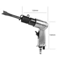 thumbnail image 5 of Neumatic Hammer Tool Handheld Air Industrial Powerful Handle Straight Type Air Chisel Pneumatic Hammer Shovel Tool 150mm, 5 of 5