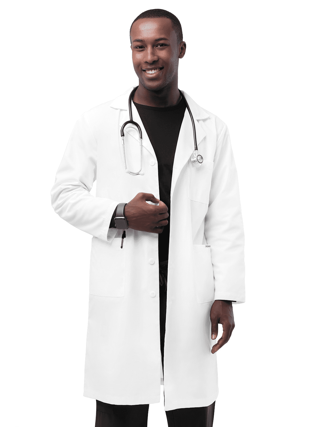 Mens Women Lab Coat Medical Unisex Doctor Coats Jackets Nursing Outwear Cloth US