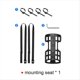 thumbnail image 5 of 1 Piezas Bolsa para Tenedor de Bicicleta PortáTil Impermeable Asiento de Montaje Bolsa para Scooter EléCtrico Base de Montaje Base para Bolsa Delantera de Bicicleta, 5 of 5