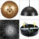 thumbnail image 4 of Lámpara colgante de metal industrial, lámpara colgante vintage, lámpara de techo de mimbre de oro negro, lámpara de techo de metal, lámpara de techo retro E27 para sala de estar,, 4 of 5