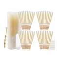 thumbnail image 1 of Kit de velas para los oídos de cera de abeja natural: 40 pequeñas + 20 normales con bastoncillos y cuchara; aromaterapia a base de hierbas; desintoxicación y alivio del estrés, 1 of 8