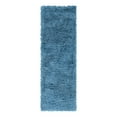 thumbnail image 6 of Unique Loom Infinity Shag Collection Area Rug - Jinko (2' x 6' 5" Runner Aegean Blue), 6 of 6