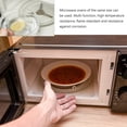 thumbnail image 4 of Dsseng 2 Pcs Microwave Accessories Turntable Plastic Ring Microwave Bracket Microwave Holder Glass Plate Tray Wheel Ring, 4 of 6