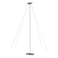 thumbnail image 2 of Meyda 151639 30 in. Metro Fusion Ramoscelli Inverted Pendant, White Irid, Clear & Black White, 2 of 7