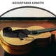 thumbnail image 2 of Correa de guitarra ajustable con bolsillo para púas. Correa de guitarra con soporte para púas para bajo, guitarra acústica, eléctrica y acústica., 2 of 6