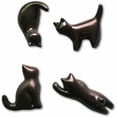 thumbnail image 1 of Cat Fridge Magnets Refrigerator Magnets Hook Clips Office Magnets for Whiteboard, Refrigerator, Map and Calendar(#2), 1 of 5