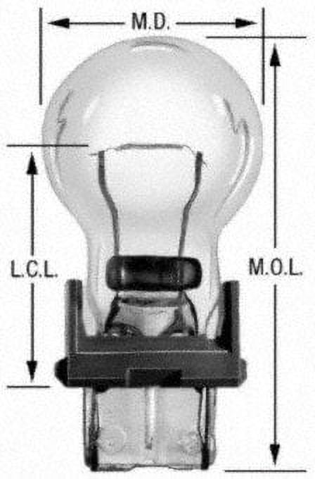 Wagner 3456LL Turn Signal Light Bulb