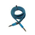 thumbnail image 1 of Cable auxiliar con clavija de nailon de 1m, Cable de Audio de 3,5mm a 3,5mm, macho a macho, Cable auxiliar de coche Kabel para iphone, Samsung y xiaomi, 1 of 4