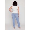 thumbnail image 4 of Women's Plus Size Seamless Ribbed Knit Mock Neck Tank Top, 4 of 4