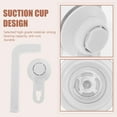 thumbnail image 4 of Miangastore Bathroom Roll Paper Hanger Sucker Toilet Paper Rack Kitchen Tissue Holder, 4 of 9