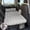 Brushed Flocking Wave Pattern - Gray, variant on Plush PVC car inflatable bed, easy to clean. Comes with foot pump and pillows, single/double sizes for SUV, RV, travel and home use.
