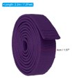 thumbnail image 2 of Uxcell Taekwondo Colored Ranking Belt, Polyester Martial Arts Judo Karate Belt for Coach Teaching Practices Purple 7.2 ft, 2 of 5