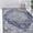 Blue, variant on Luxe Weavers Hampstead Collection Anthracite 9x12 Boho Area Rug