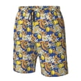 thumbnail image 4 of Fotbe Sicilian Style Trajes de Baño Estampados para Hombre, Shorts de Verano de Secado Rápido, Ropa de Playa, Bañadores-Large, 4 of 6
