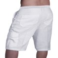 thumbnail image 2 of Solid Color Cargo Pants for Men‘s Summer Style  Slim Fit Casual Shorts, 2 of 6