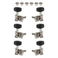 thumbnail image 3 of Tachiuwa 6 Pieces Tuning Keys Pegs Sturdy Guitar Tuner for Acoustic Guitars Accessory Black Single Hole, 3 of 9