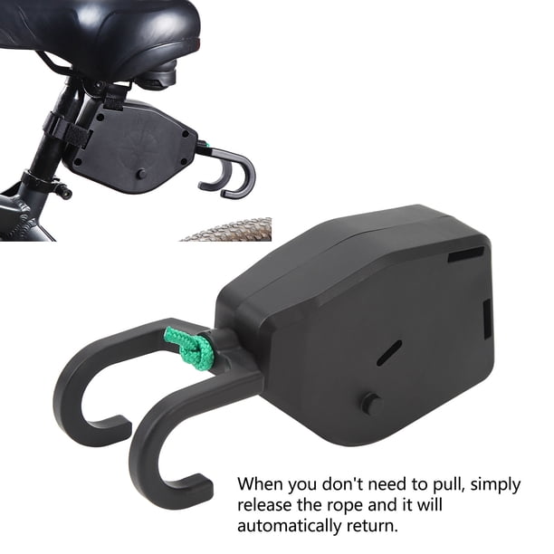 Corde De Remorquage Vélo Enfant 3 M – Rétractable, Résistance 500 Lb, Fixation Rapide Pour VTT, Parent-Enfant