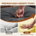 thumbnail image 4 of ELEKA Convertible Sleeper Sofa Bed,Folding Floor Mattress Couch,Sectional Couches for Living Room Cloud Couch Sofa,No Assembly Required (Grey), 4 of 12