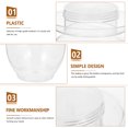 thumbnail image 5 of DINHEAROM Transparent Pickle Jar Modern Style For Family Users 2Pcs 1L, 5 of 8
