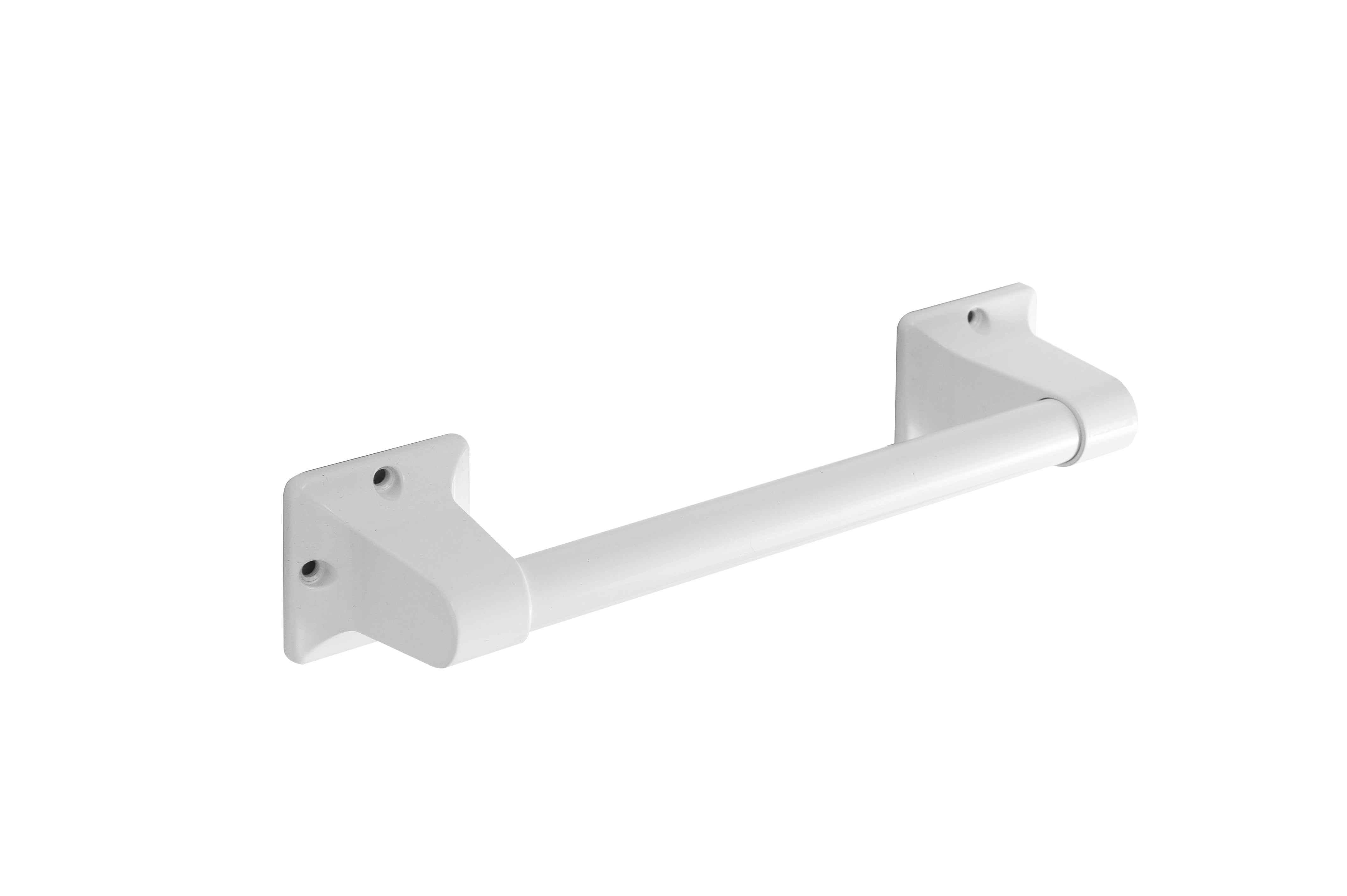 Mainstays 9" Assist Bar with 7/8" Diameter for Bathroom and Shower Installation, White