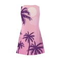 thumbnail image 5 of MKLEKYY Trajes De Baño Mujer Short Womens Summer Dresses 2024 Loose V Neck Sleeveless Swimsuit Coverup With Pockets Floral/Plain/Eyelet, 5 of 5