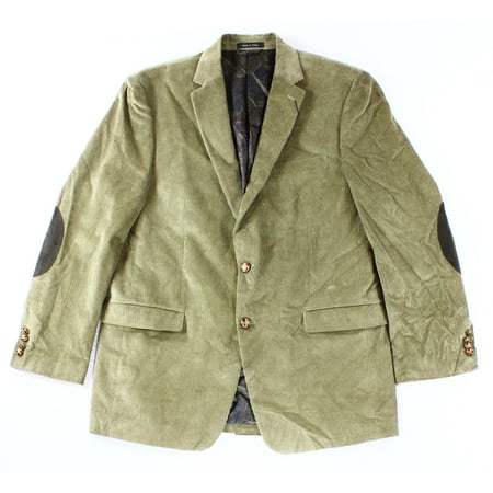 Lauren Ralph Lauren NEW Beige Mens Size 40L Corduroy Notched Jacket