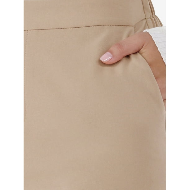 パンツ Time is on T/C PRESSED TROUSER size 0 Time and Tru Women's Tapered Pull On Pants, 27
