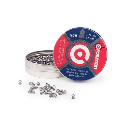 UPC: 0028478119079 | Crosman Pointed Pellets for Pellet Air Guns 0.177 Cal. 500ct