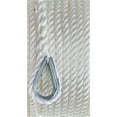 thumbnail image 4 of Seachoice Anchor Line Rope, 3-Strand Twisted, White, Nylon, 3/8 In. X 50 Ft., 4 of 5