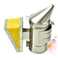 thumbnail image 3 of OFFIGAM Metal Bee Smoker for Beekeeping with Durable Stainless Steel Heat Shield Silver, 3 of 8