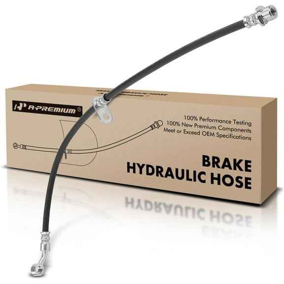 A-Premium Front Driver Brake Hydraulic Hose Compatible with Select Honda Models - Civic 2006 2007 2008 2009 2010 2011 - Replace# 01465SVAA00