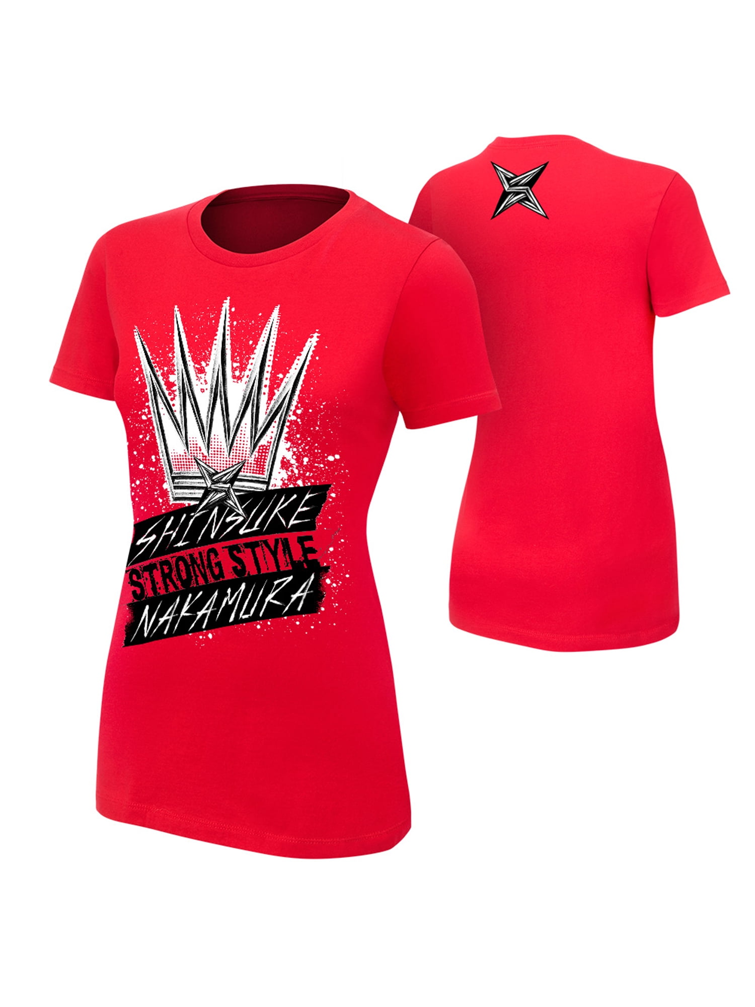 Wwe Official Wwe Authentic Shinsuke Nakamura King Of Strong Style Women S T Shirt Red Small Walmart Com Walmart Com Wwe Official Wwe Authentic Shinsuke Nakamura King Of Strong Style Women S T Shirt Red Small Walmart Com Walmart Com