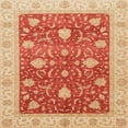 thumbnail image 1 of Ahgly Company Indoor Square Abstract Red Oriental Area Rugs, 5' Square, 1 of 6