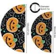 thumbnail image 3 of Coolnut Halloween Christmas Tree Skirt Halloween Tree Skirt, for Holiday Party Home Christmas Day Ornaments48", 3 of 6