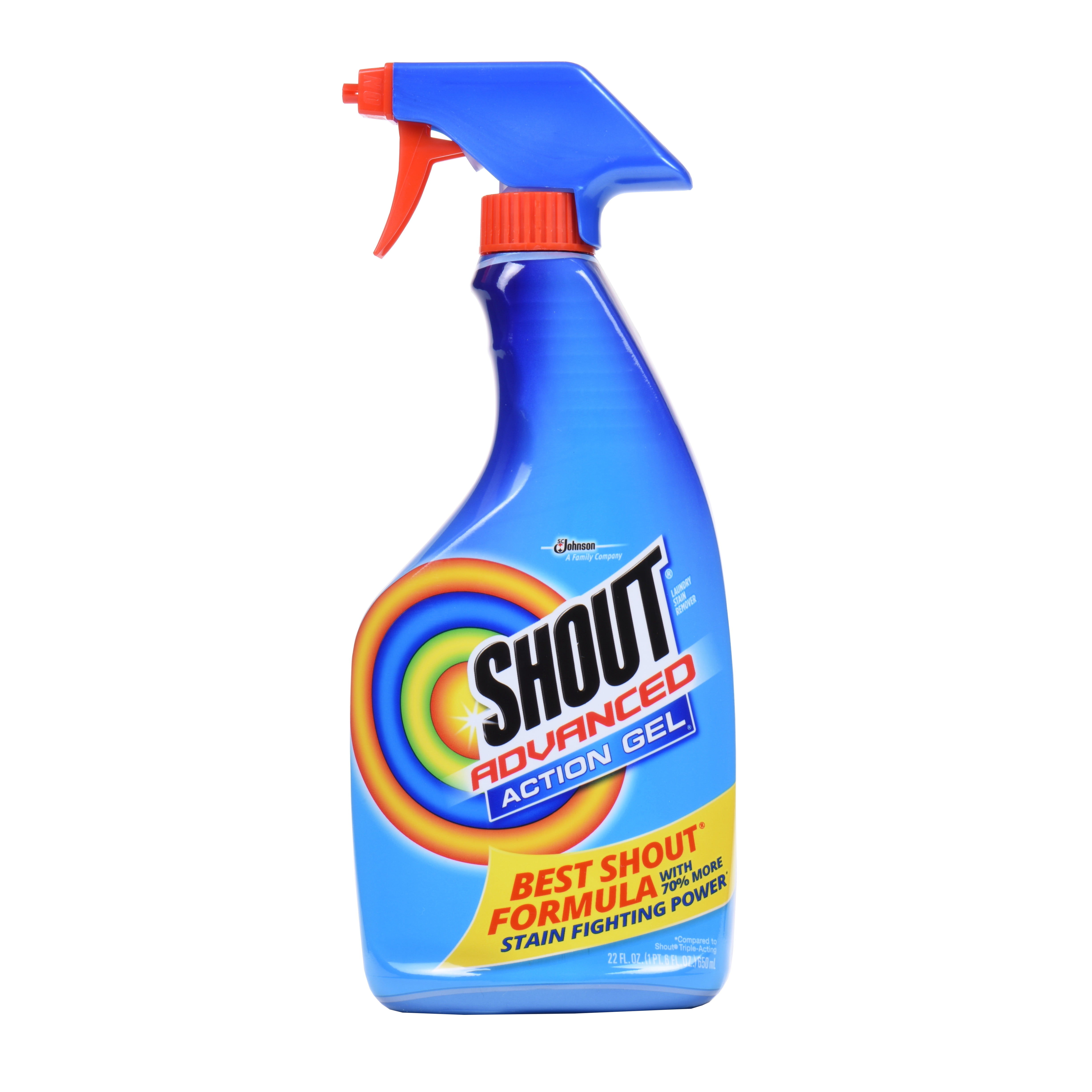 Shout Advanced Stain Lifting Foam Laundry Stain Remover Grease Busting