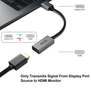 DisplayPort to HDMI Adapter Cable 8K 60Hz,4K 240Hz, Unidirectional DisplayPort 1.4 to HDMI 2.1 Cable Adapter, Supports RTX4080, RX7900