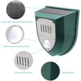 thumbnail image 2 of Solar Sound and Light Alarm with Motion Detector 110 Decibels Alarm Siren 6 LED Flash Strobe Warning Security System for Farm Villa Green, 2 of 5