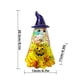 thumbnail image 3 of Adorno de Fantasma de Halloween, Sombrero de Bruja, Figura de Resina para Escena de Fiesta | Morado | 15,5 X 12 X 10 Cm | Efectos Luminosos | Uso Interior/Exterior | 1 Unidad, 3 of 6