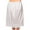 White, variant on Women's Satin Adjustable Waist Half Slips Lace Hem Long Underskirt Dress