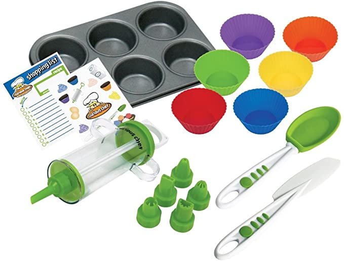 Curioso Chef Set Kit per Decorare Cupcake e 