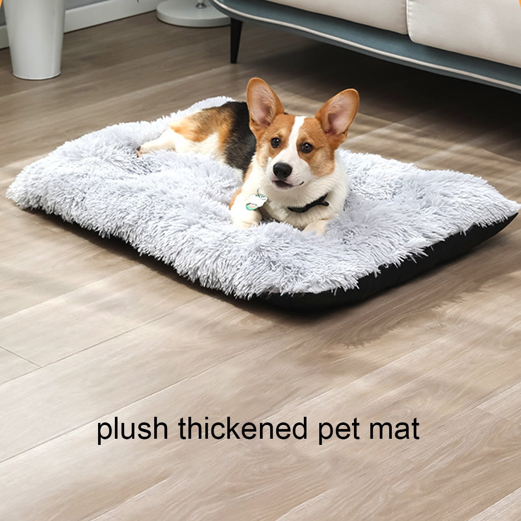 Wweixi Comfortable And Safe Dog Cushion For Pet Easy To Clean Dog Cage Bed Dog Bed Mat Pet Bed Healthy And Hygienic Gradient Purple XS 1Set