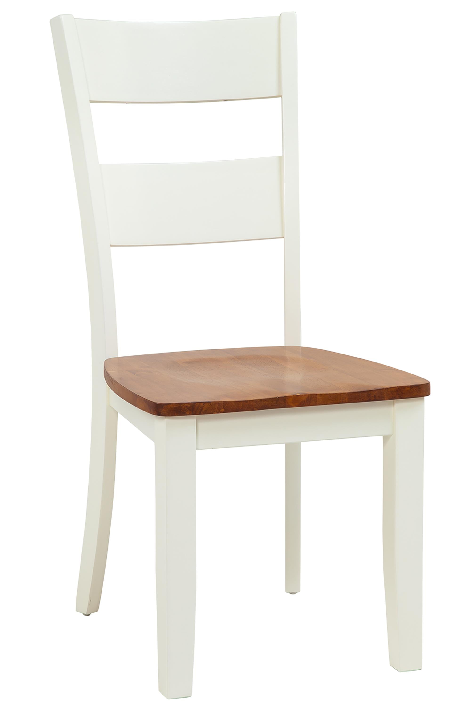 Sturdy Dining ChairsFinishOak/White,Quantity2 Piece