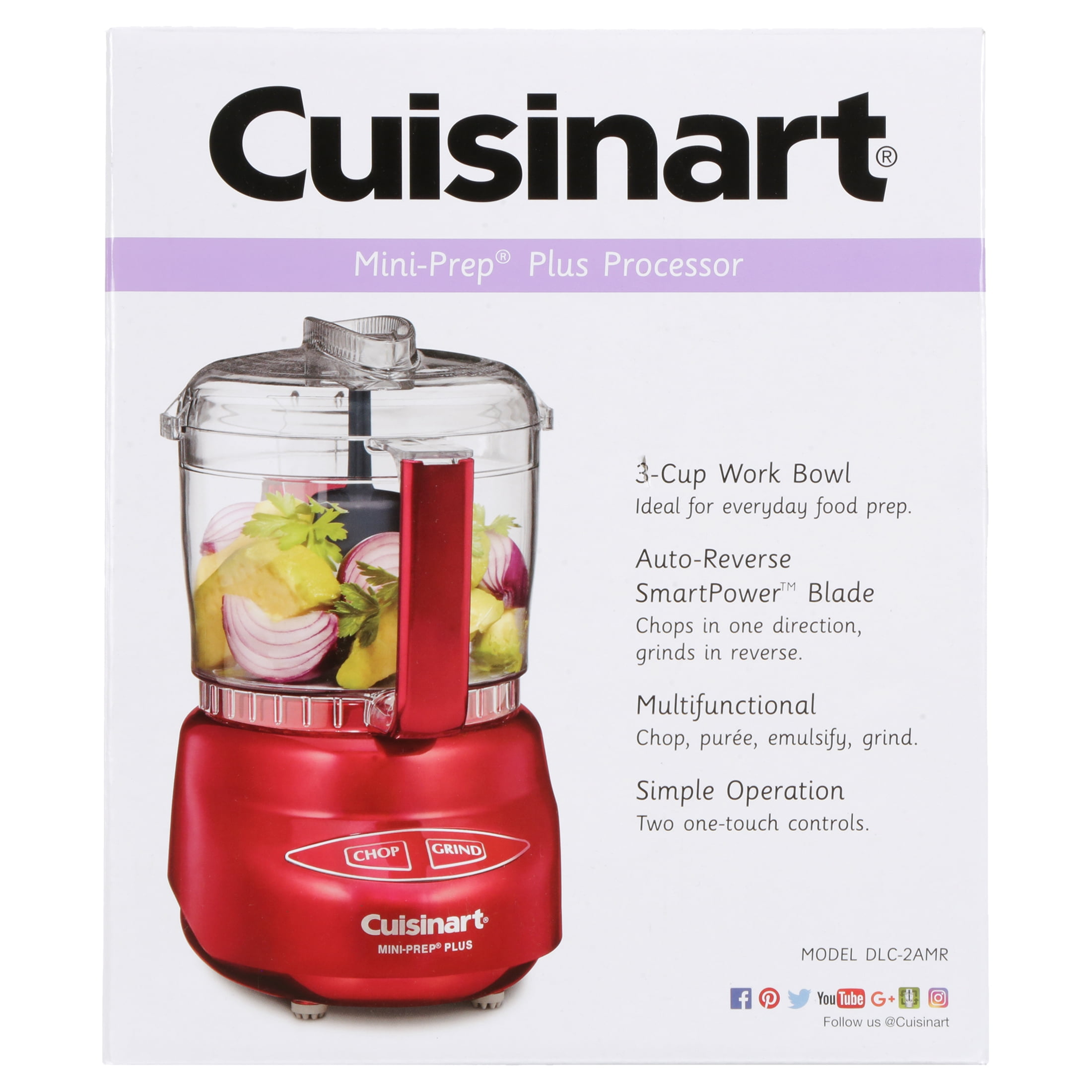 Cuisinart Prep 9™ 9-Cup Food Processor, Metallic Red 